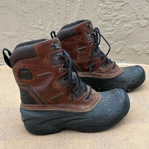 Sorel Men's Avalanche Thinsulate Leather Rubber Insulated Water Proof Work Boots